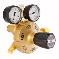Double Stage Regulator With Flow Meter